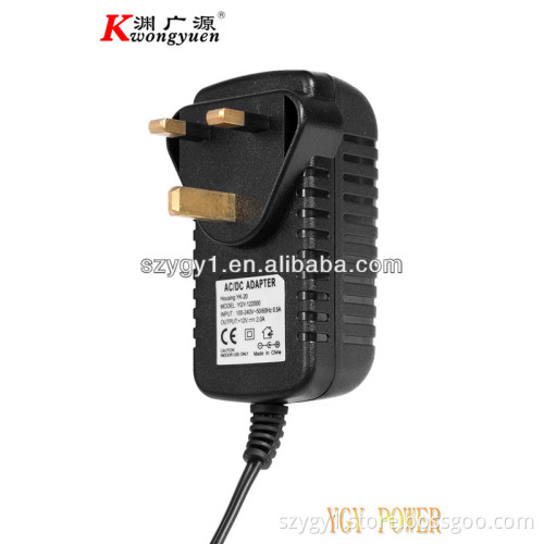 12V 2A DC Power Adapter for CCTV LED with CE